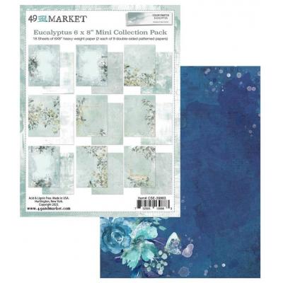 49 And Market Color Swatch: Eucalyptus Designpapiere - Mini Collection Pack
