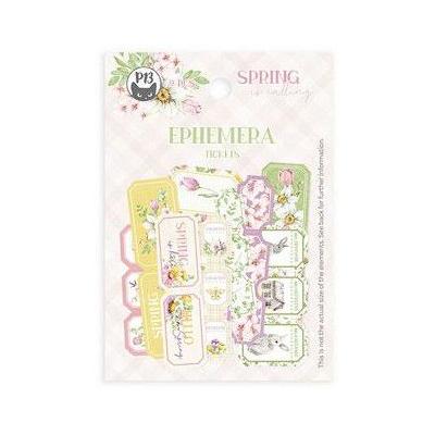 Piatek13 Spring Is Calling Die Cuts - Ephemera Tickets