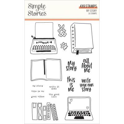 Simple Stories My Story Clear Stamps - My Story