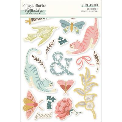 Simple Stories Wildflower Sticker - Stickerbook