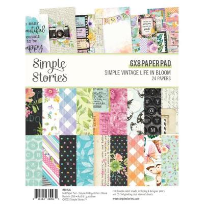 Simple Stories Simple Vintage Life In Bloom Designpapiere - Paper Pad