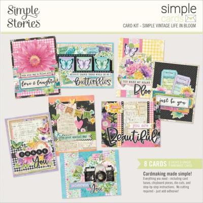 Simple Stories Simple Vintage Life In Bloom Die Cuts - Cards Card Kit