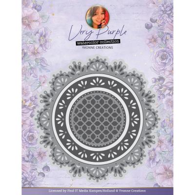 Find It Trading Yvonne Creations Very Purple Dies - Circles