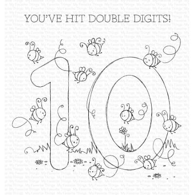 My Favorite Things Clear Stamps - Number Fun - 10