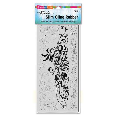 Stampendous Cling Stamp - Vintage Border Slim