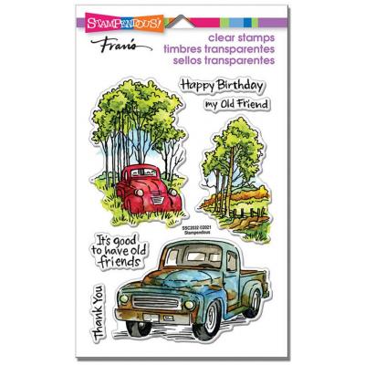 Stampendous Clear Stamps - Truck Friends