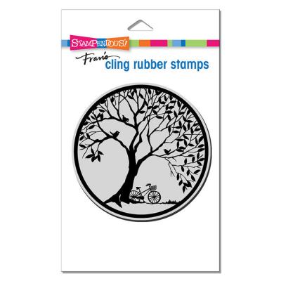 Stampendous Cling Stamp - Tree Circle