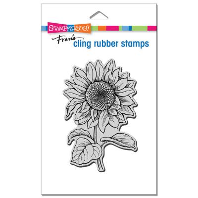 Stampendous Cling Stamp - Sweet Sunflower