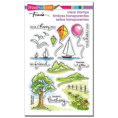 Stampendous Clear Stamps - Scenic Sampler