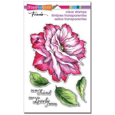 Stampendous Clear Stamps - Rose Friend
