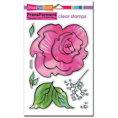 Stampendous Clear Stamps - Rose