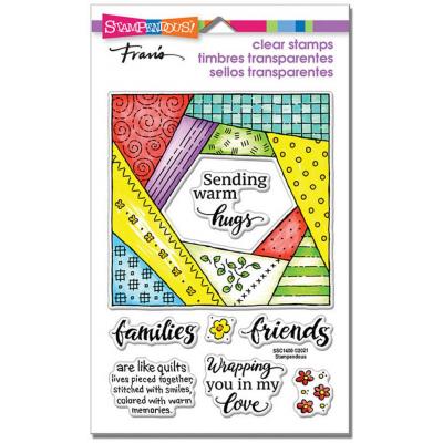 Stampendous Clear Stamps - Quilt Hugs
