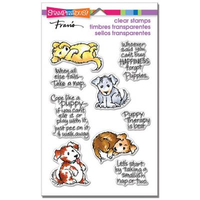 Stampendous Clear Stamps - Puppy Therapy