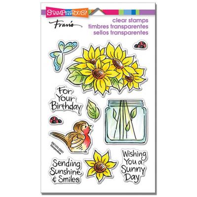 Stampendous Clear Stamps - Pop Sunflower