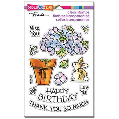 Stampendous Clear Stamps - Pop Hydrangea