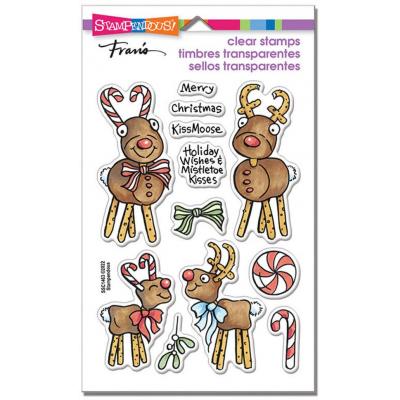 Stampendous Clear Stamps - Moose Mallows