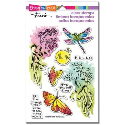 Stampendous Clear Stamps - Moonlit Wings