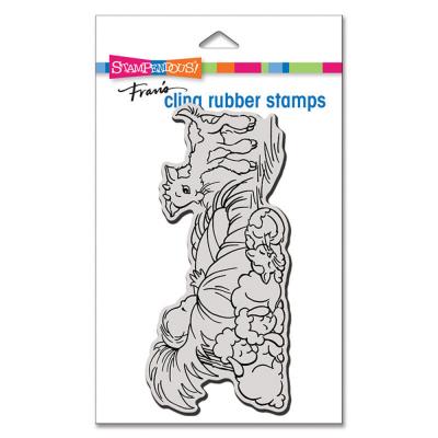 Stampendous Cling Stamp - Manger Nap Mini