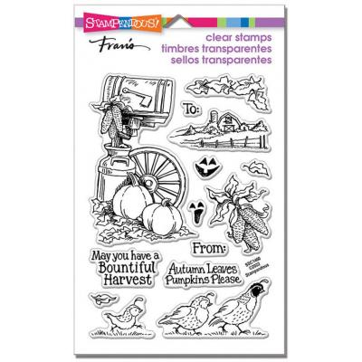 Stampendous Clear Stamps - Mailbox Autumn
