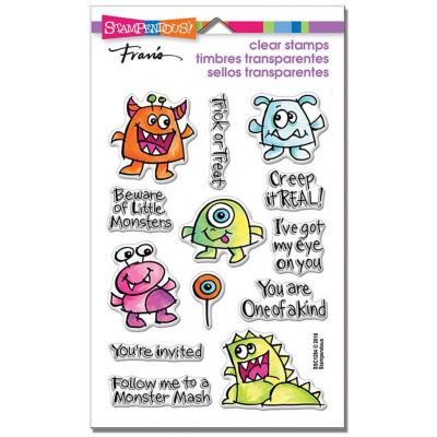 Stampendous Clear Stamps - Little Monsters