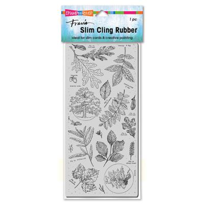 Stampendous Cling Stamp - Leafy Trees Slim