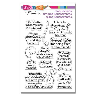 Stampendous Clear Stamps - Laugh Every Day