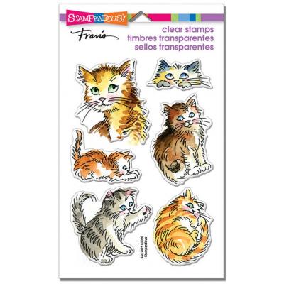 Stampendous Clear Stamps - Kitty Mischief