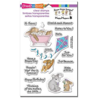 Stampendous Clear Stamps - Hoppy Moments