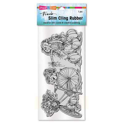 Stampendous Cling Stamp - Harvest Ride Slim