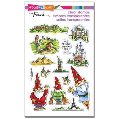 Stampendous Clear Stamps - Gnome Travels