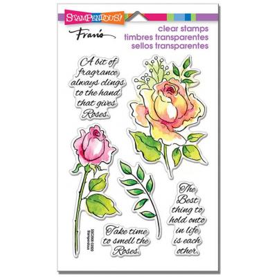 Stampendous Clear Stamps - Fragrant Rose