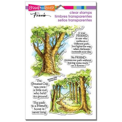 Stampendous Clear Stamps - Forest Path