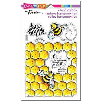 Stampendous Clear Stamps - Bumblebee Happy
