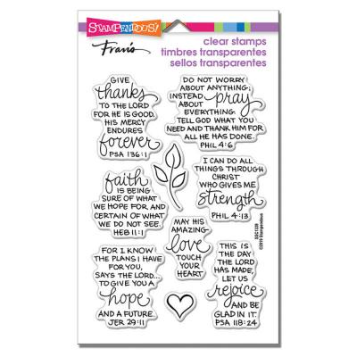 Stampendous Clear Stamps - Bible Verses