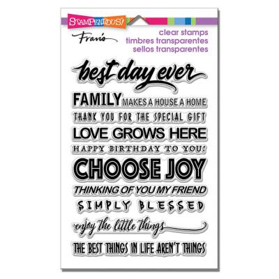 Stampendous Clear Stamps - Best Day