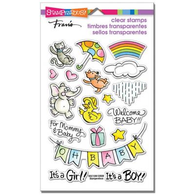 Stampendous Clear Stamps - Baby Gift Perfectly