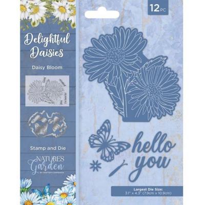 rafter's Companion Delightful Daisies Stamp & Die  - Daisy Bloom