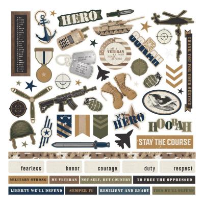 Photoplay Paper The Brave Sticker - Elements