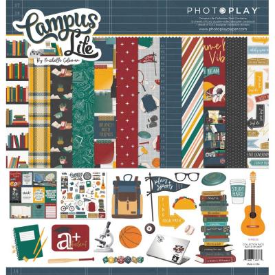 Photoplay Paper Campus Life Designpapiere - Collection Pack Boy