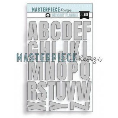 Masterpiece Design Die Set - Big Letters