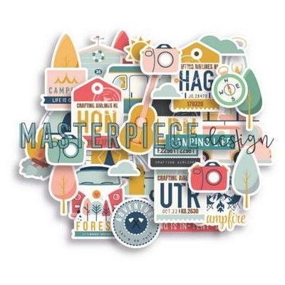 Masterpiece Design Summer Things Die Cuts - Travel