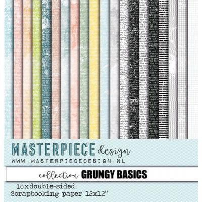 Masterpiece Design Grungy Things Designpapiere - Paper Pad