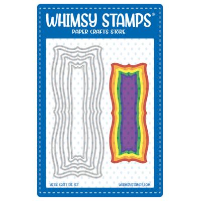 Whimsy Stamps Denise Lynn and Deb Davis Die - Slimline Victorian Layers
