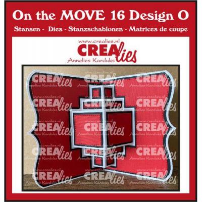 Crealies On the MOVE Design O Stanzschablonen - Pop Up Karte