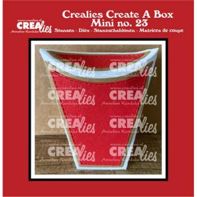 Crealies Create A Box Mini Nr. 23 Stanzschablonen - Stehende Mini Box