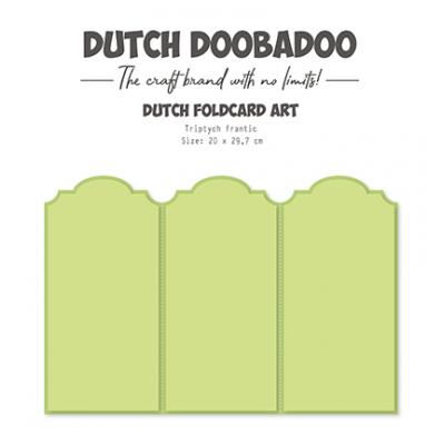 Dutch DooBaDoo Dutch Card Art - Triptych Frantic
