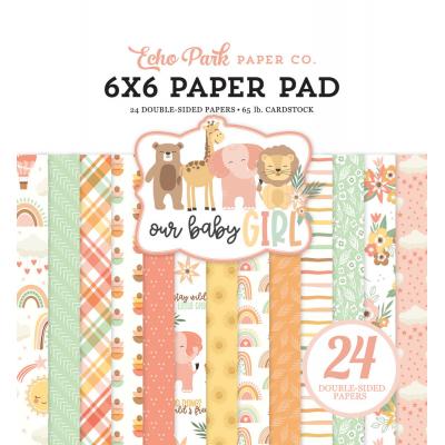 Echo Park Our Baby Girl Designpapiere - Paper Pad