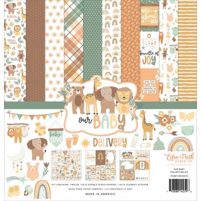 Echo Park Our Baby Designpapiere - Collection Kit
