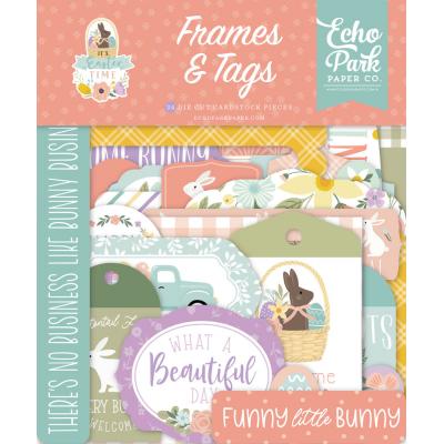 Echo Park It's Easter Time Die Cuts - Frames & Tags