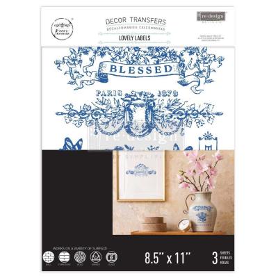 Prima Marketing Re-Design Transferpapier - Lovely Labels